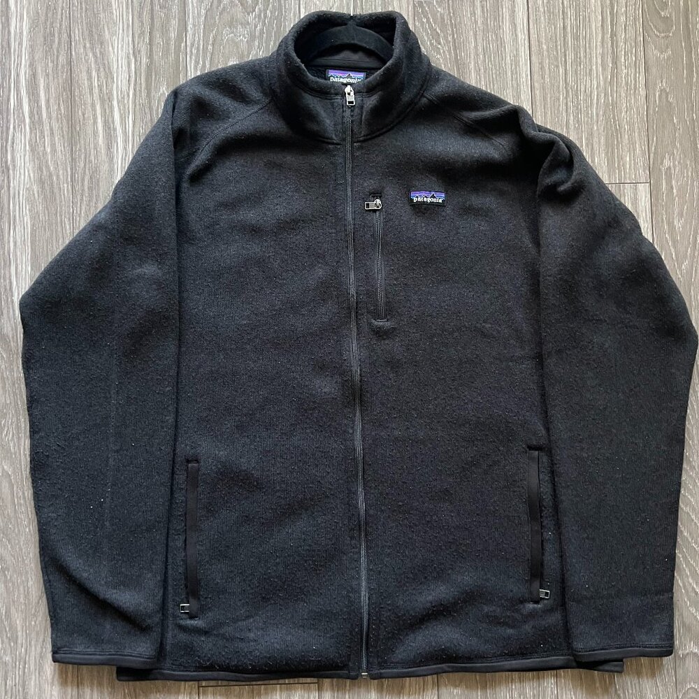 Patagonia Men's Better Sweater Fleece Jacket - BLACK - (XL)